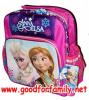 กระเป๋าเป้ Frozen 12 นิ้ว สีชมพู-ม่วง โฟรเซ่น แอนนา เอลซ่า anna elsa กระเป๋าสะพาย กระเป๋านักเรียน กระเป๋าเด็ก รหัส bckpckfro011