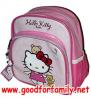 กระเป๋าเป้เด็ก 12 นิ้ว Hello Kitty Sanrio สีชมพูอ่อน เฮลโล คิตตี้ ซานริโอ กระเป๋านักเรียน กระเป๋าเด็ก กระเป๋าสะพายเด็ก รหัส bckpckkit028