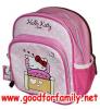 กระเป๋าเป้เด็ก 12 นิ้ว Hello Kitty Sanrio สีชมพูอ่อน(เตียง) เฮลโล คิตตี้ ซานริโอ กระเป๋านักเรียน กระเป๋าเด็ก กระเป๋าสะพายเด็ก รหัส bckpckkit027
