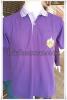 เสื้อโปโลสีม่วงตราสัญลักษณ์ฯฉลอง60พรรษา สมเด็จพระเทพฯ