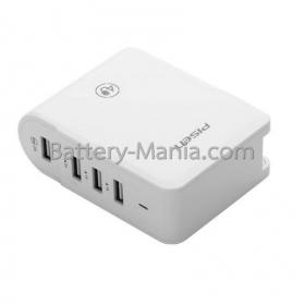 PISEN หัวชาร์จบ้าน 4 ช่อง 4 USB Charger Socket รุ่น TS-C054