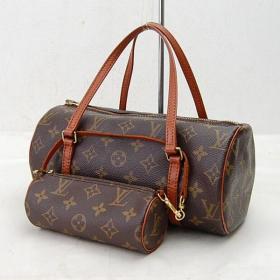 LOUIS VUITTON Monogram Papillon26 with pouch ปี 1994 สภาพดี ทั้งใบแม่และลูกค่ะ