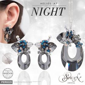 เซ็ตเครื่องประดับ​ Swarovski® Helios at Night​ By Siwan Crystal