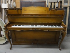 ขาย Used Schimmel Upright Piano Walnut Satin 112cm Made in Germany