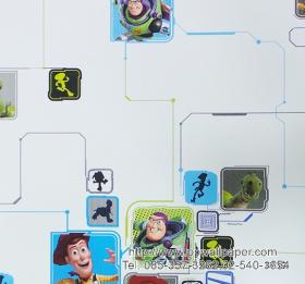 ขาย PPWALL การ์ตูนติดผนัง 041