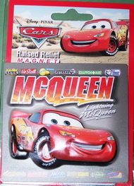 แม่เหล็กDisney3.5x3.5นิ้ว แบบ1 McQueen