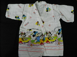 มือสองของลูก จิมเบอิ Mickey size110 อก26"ยาว17" สภาพ90%+กางเกง