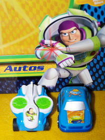 แบบ2 Disney Toy story 2คัน : pull back5ซม.