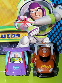 แบบ1 Disney Toy story 2คัน : pull back5ซม.