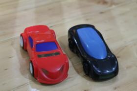 Mcdonald car set 2คัน พร้อมสติกเกอร์ แต่งรถ