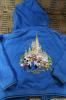 เสื้อDisneyมีฮูดมือสองไซด์2ขวบสภาพ85%ลายปักปราสาทดิสนียแลนด์