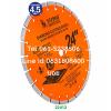 ใบตัดเพชร 24นิ้ว (600x4.5x27/25.4mm) SUMO รุ่น 22412