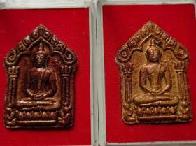 ขุนแผนผงพรายกุมาร ลพ.สิน วัดละหารใหญ่  พิมพ์ใหญ่ รุ่น พรายมหาเสน่ห์ ฝังพลอย ปี 2560 กล่องเดิม