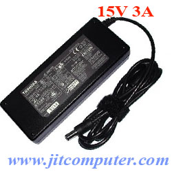 จำหน่าย Adapter NoteBook TOSHIBA 15v.  3A