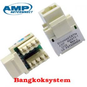 JACK RJ-45 Female AMP ตัวเมีย