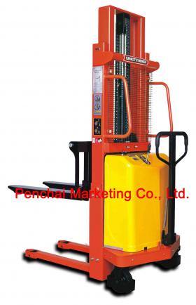 รถยกสูงไฟฟ้าระบบมือลาก Semi Electric Stacker