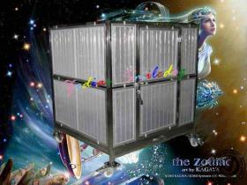 ขายกรงสแตนเลส ZODIAC SMILEDOG ขนาด 3 สแลทมีมุ้งลวด