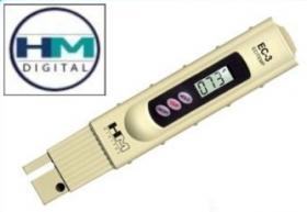 ขายเครื่องวัดค่าการนำไฟฟ้า (EC Meter) และอุณหภูมิ ยี่ห้อ HM Digital รุ่น EC3