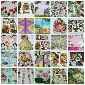 ขายส่งกระดาษแนปกิ้นส์ Paper Napkins เดคูพาจ Decoupage
