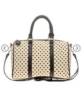 ขายกระเป๋า ASOS bowling bag ลายจุด พร้อมสายสะพาย