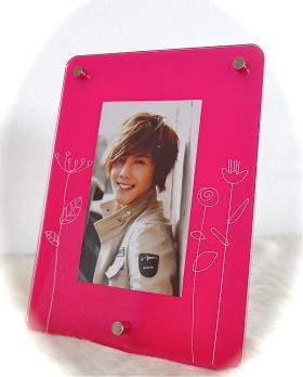 กรอบตั้ง  6*8 three flowers