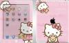 Sticker กันรอยลาย kitty สำหรับ iPad2