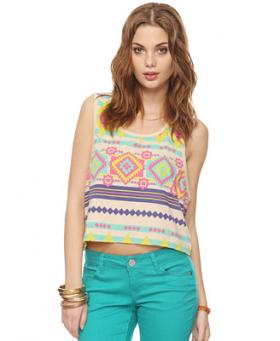 ขาย XXI FOREVER Vibrant Tribal Tank