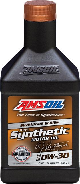 ขายน้ำมันเครื่องสังเคราะห์  SAE 0W-30 Signature Series 100% Synthetic Motor Oil (AZO)