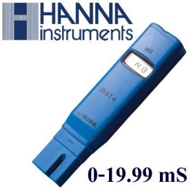 เครื่องวัดปุ๋ย AB (EC) สำหรับปลูกผักไฮโดรโปนิคส์ ยี่ห้อ Hanna ช่วงค่า 0-19.99mS ฟรี! น้ำยาคาริเบรท 5.00mS