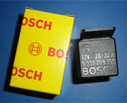 ขายรีเลย์ 2 หน้า Bosch 12V 5 ขา (2 contact)