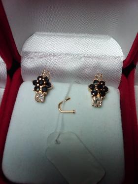 ขาย Real stone earring 001