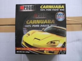 แว็กซ์คาร์นูบาเคลือบเงาสีรถ CARNAUBA 100% PURE PASTE WAX "PROOF"