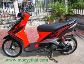 Mio 125 GT สีแดง-ดำ จด 20 ธันวาคม 2554 รถยังใหม่ๆ อยู่เลยสภาพ 100%