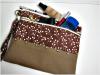Homemade Wristlet  from cotton and canvas