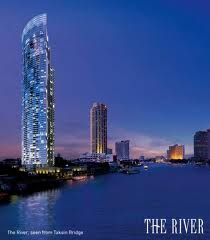 The River Condominium เดอะริเวอร์ คอนโดมิเนียม (เจริญนคร) ห้องเปล่า(มุม) ขนาด 113.87 ตร.ม  2 ห้องนอน 2 ห้องน้ำ  ชั้น 20 ตึก tower B