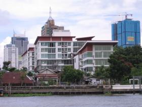 THE FINE @ River เดอะ ฟายน์ แอท ริเวอร์ (สาทร-เจริญนคร 17)  ห้อง studio ขนาด 36 ตร.ม 1 ห้องนอน 1 ห้องน้ำ ชั้น 8