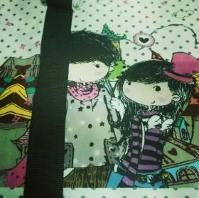 Code : Sweet House BAGFASHION กระเป๋าสปันบอล ถุงกระสอบลายการ์ตูน แฟชั่
