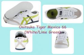 Pre order: Onitsuka Tiger Mexico 66 (White/Lime Green)