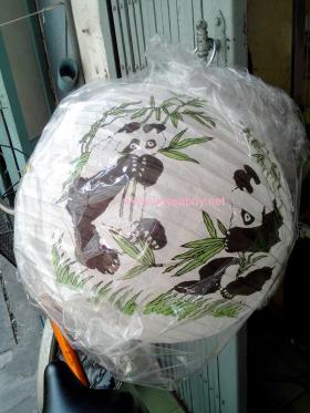 โคมจีนกระดาษ กลม มีลาย ขนาด 12 นิ้ว ราคาชิ้นละ 160 บาท