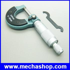 รหัสสินค้า :	DMC002 เครื่องมืองานเครื่องกล ไมโครมิเตอร์ วัดขนาด Digital Outside Micrometer Thickness Caliper 0-25mm