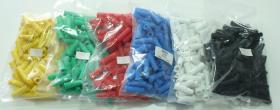 ขาย Canare Colour Rubber Boot -จุกยางสี สำหรับงานติดตั้ง งานทำ Colour Code มีทุกไซส์ ทุกสี ราคาตัวละ 10 บาท