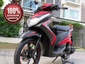 ขายแล้วค่ะ  Yamaha Mio 125i GTX ดำ-แดง