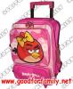 กระเป๋าล้อลาก 16 นิ้ว Angry Birds ลิขสิทธิ์แท้ สีชมพู แองกรี้เบิร์ด แองกี้เบิร์ด แองกีย์เบิร์ด แองกรีย์เบิร์ด กระเป๋านักเรียน กระเป๋าเดินทาง รหัส bcktroagb011
