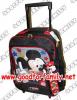 กระเป๋าล้อลาก 15 นิ้ว Mickey Mouse สีดำ มิกกี้เม้าส์ กระเป๋านักเรียน กระเป๋าล้อลาก กระเป๋าเด็ก กระเป๋าเดินทาง รหัส bcktromic127