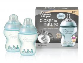 ขาย Tommee Tippee ขวดนม ขนาด 9 ออนซ์ แพ๊คคู่ สีฟ้า