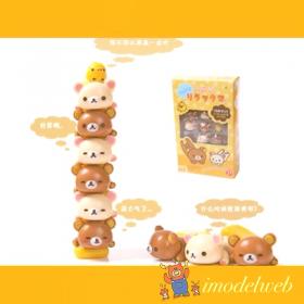 Rilukkuma TsumTsum Figure โมเดลริลัคคุมะแบบเรียงต่อกัน