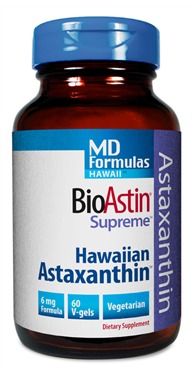 Astaxanthin (BioAstin) 6 mg, 60 เม็ด