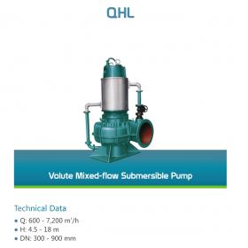 QHL Volute Mixed-flow Submersible Pump