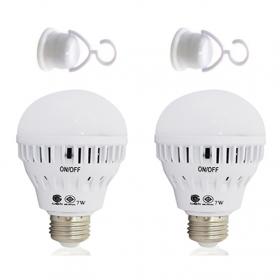 IWACHI หลอดไฟอัจฉริยะ LED 7W. แสงขาว Day Light (สีขาว) แพ็ค 2 หลอด