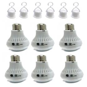 IWACHI หลอดไฟอัจฉริยะ LED 5W. แสงขาว Day Light (สีขาว)  แพ็ค 6 หลอด